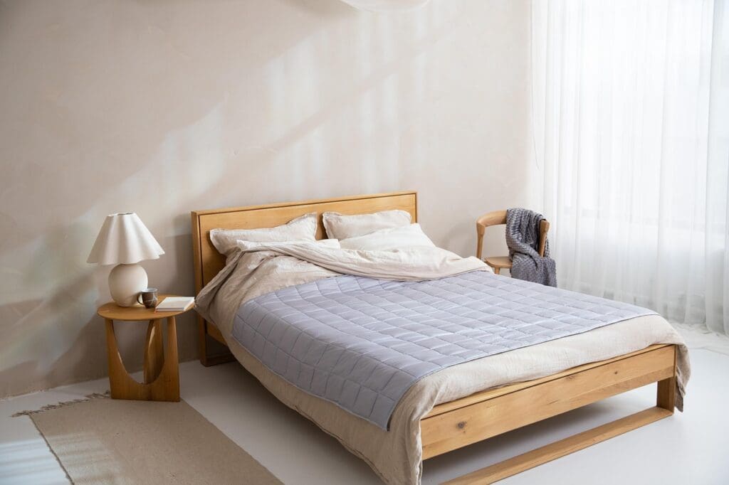 furniture, bedroom, interior design, comfort, cozy, bed, bed frame, linens, bedding, bed sheet, throw pillow, mattress, duvet cover, duvet, nightstand, mattress pad, bed, bed, bed, bed, bed, bedding, mattress