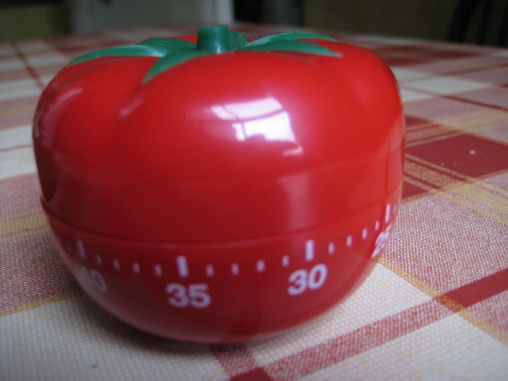 Pomodoro Kitchen Timer for Action Logging